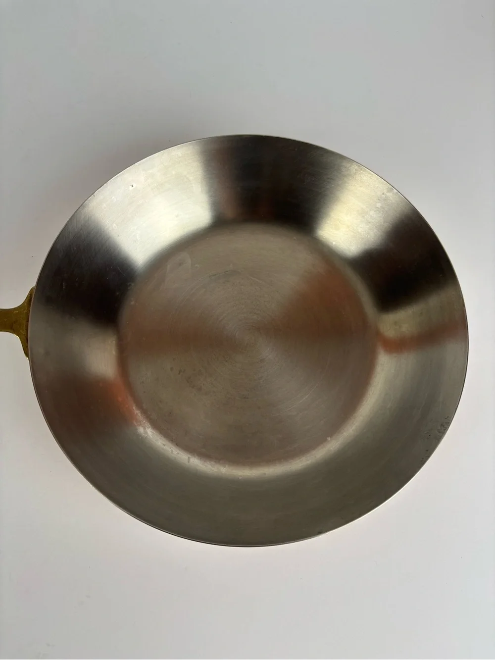 Vintage PAUL REVERE WARE Signature Series USA Copper 10.5” Skillet Fry Pan